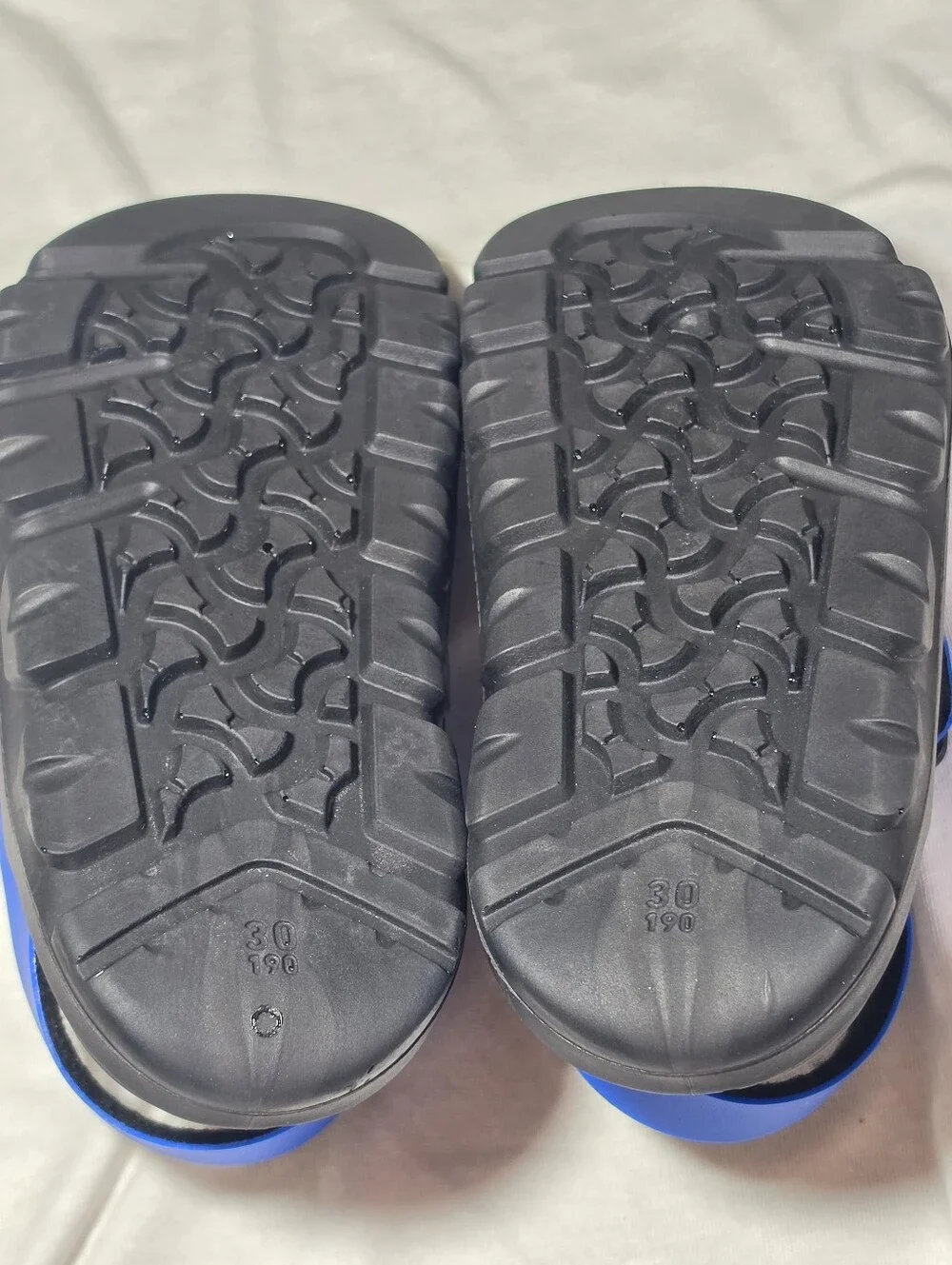 Birkenstock Mogami Kids Sandals — Ultrablue & Black Size Size C12 30/190 NEW